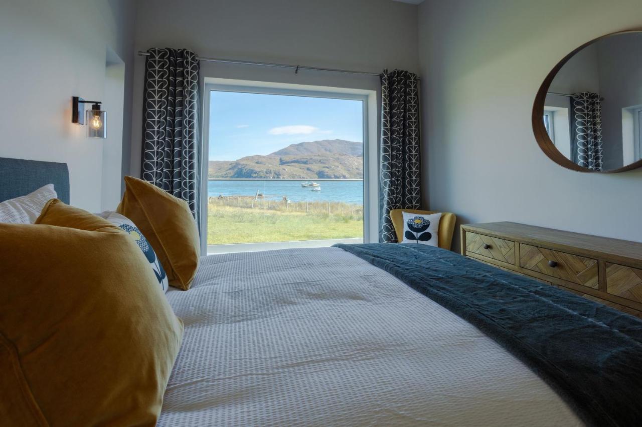 Birches Lodge With Hot Tub Dundonnell Extérieur photo